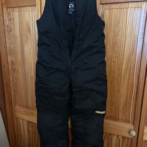 Black Ski-doo Snow Bib Overalls youth